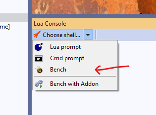 AddOn Studio 2022 for WoW - Features Lua Console Bench Button - 220412.0.png
